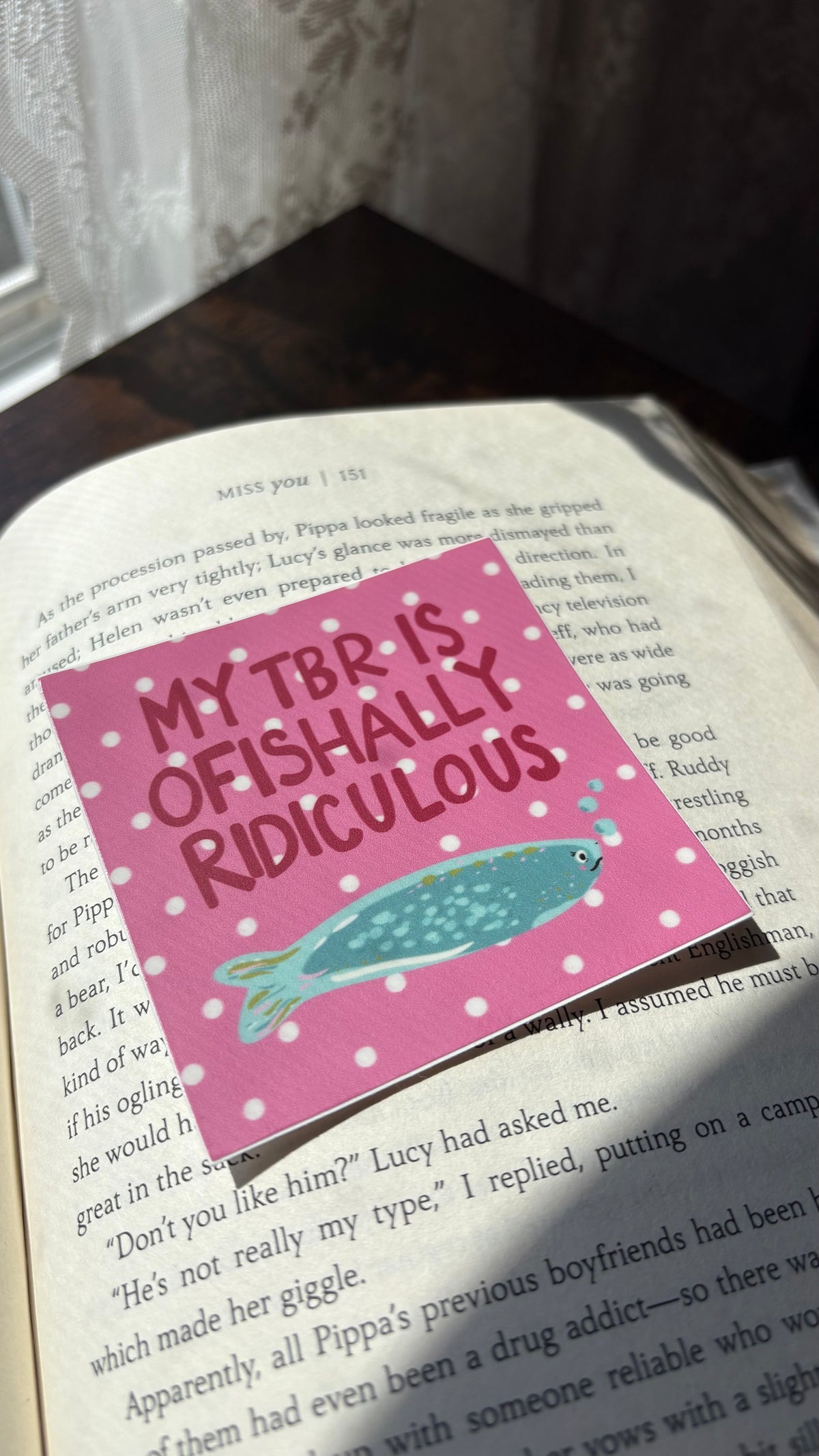 Ofishally Ridiculous TBR Sticker