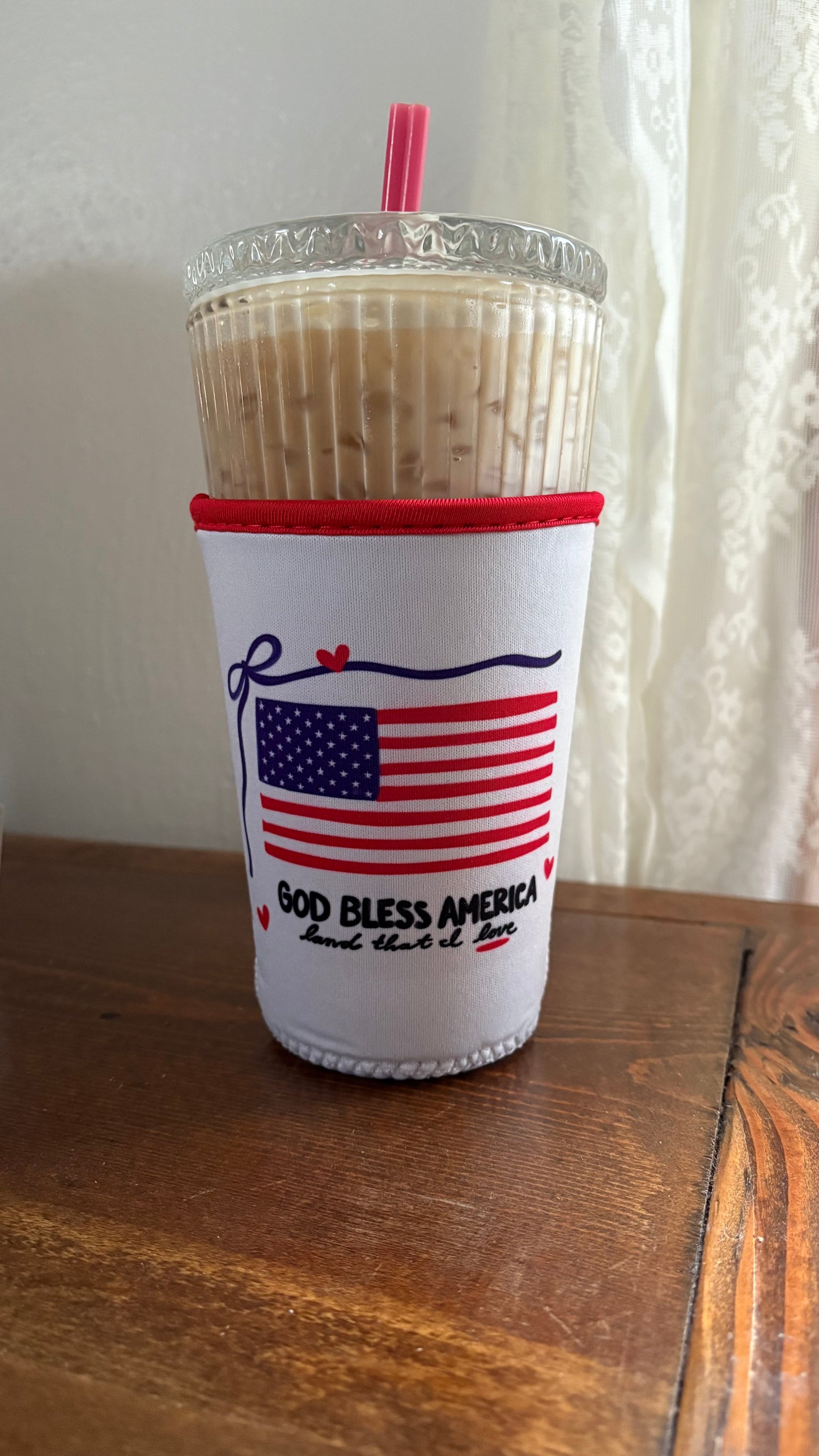 God Bless America Drink Sleeve
