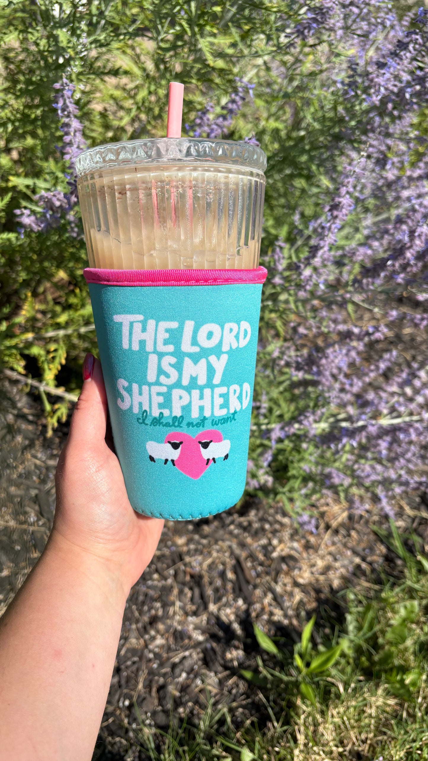 The Lord is my Shepherd Drink Sleeve
