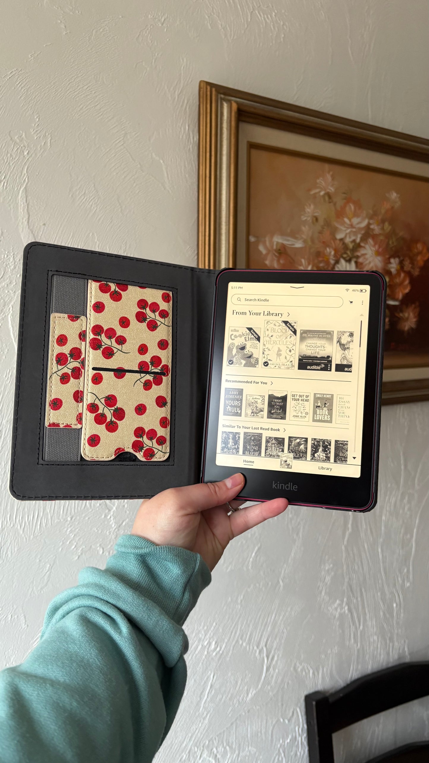 Tomato Kickstand Kindle Case