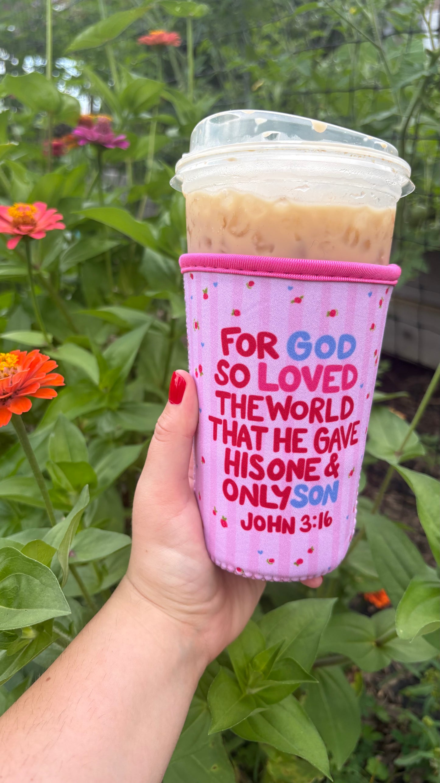 God so Loved the World Drink Sleeve