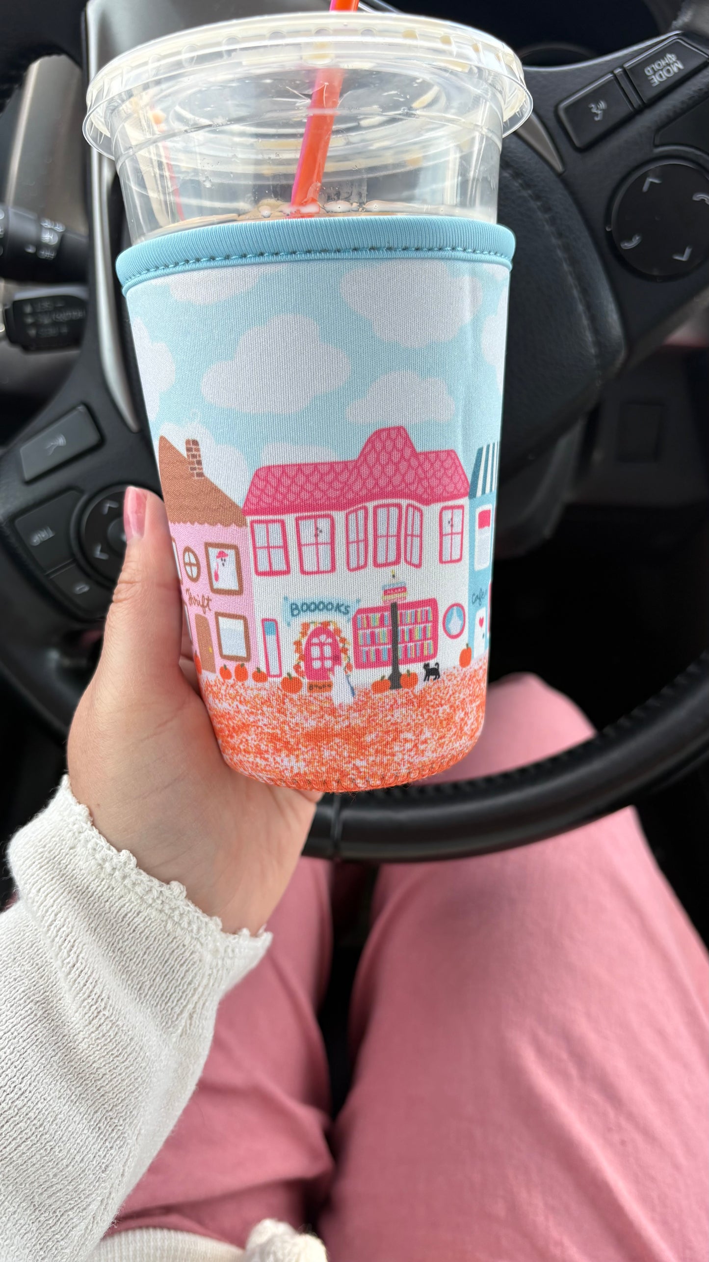 Spooky Town Drink Sleeve
