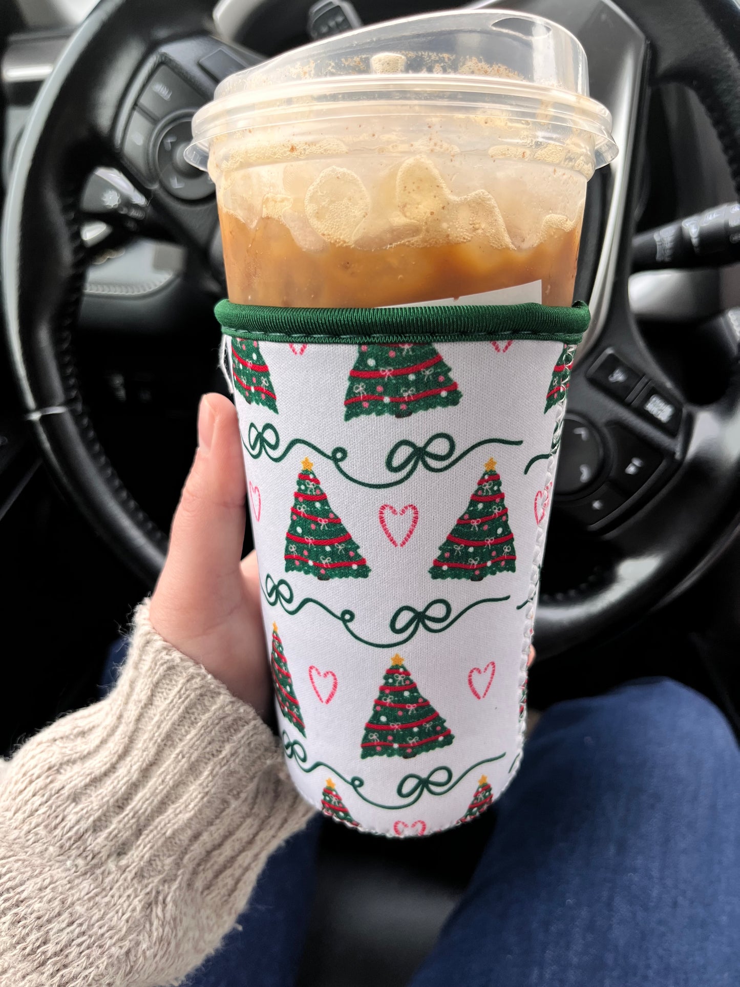Christmas Tree Drink Sleeve