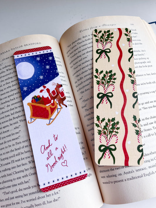 Nostalgic Christmas Bookmark Set