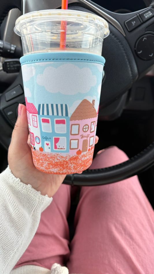 Spooky Town Drink Sleeve