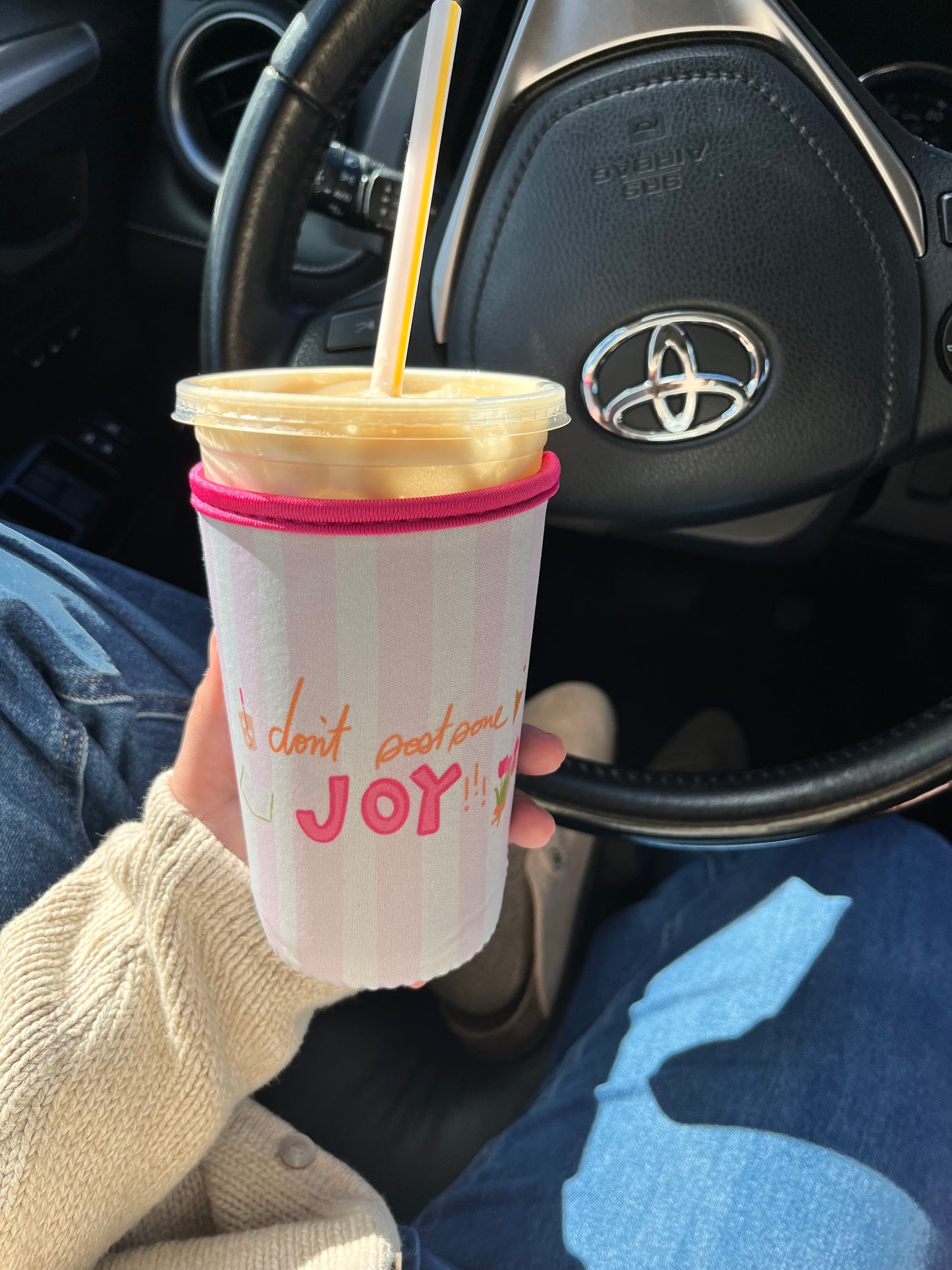 Don’t postpone JOY Drink Sleeve
