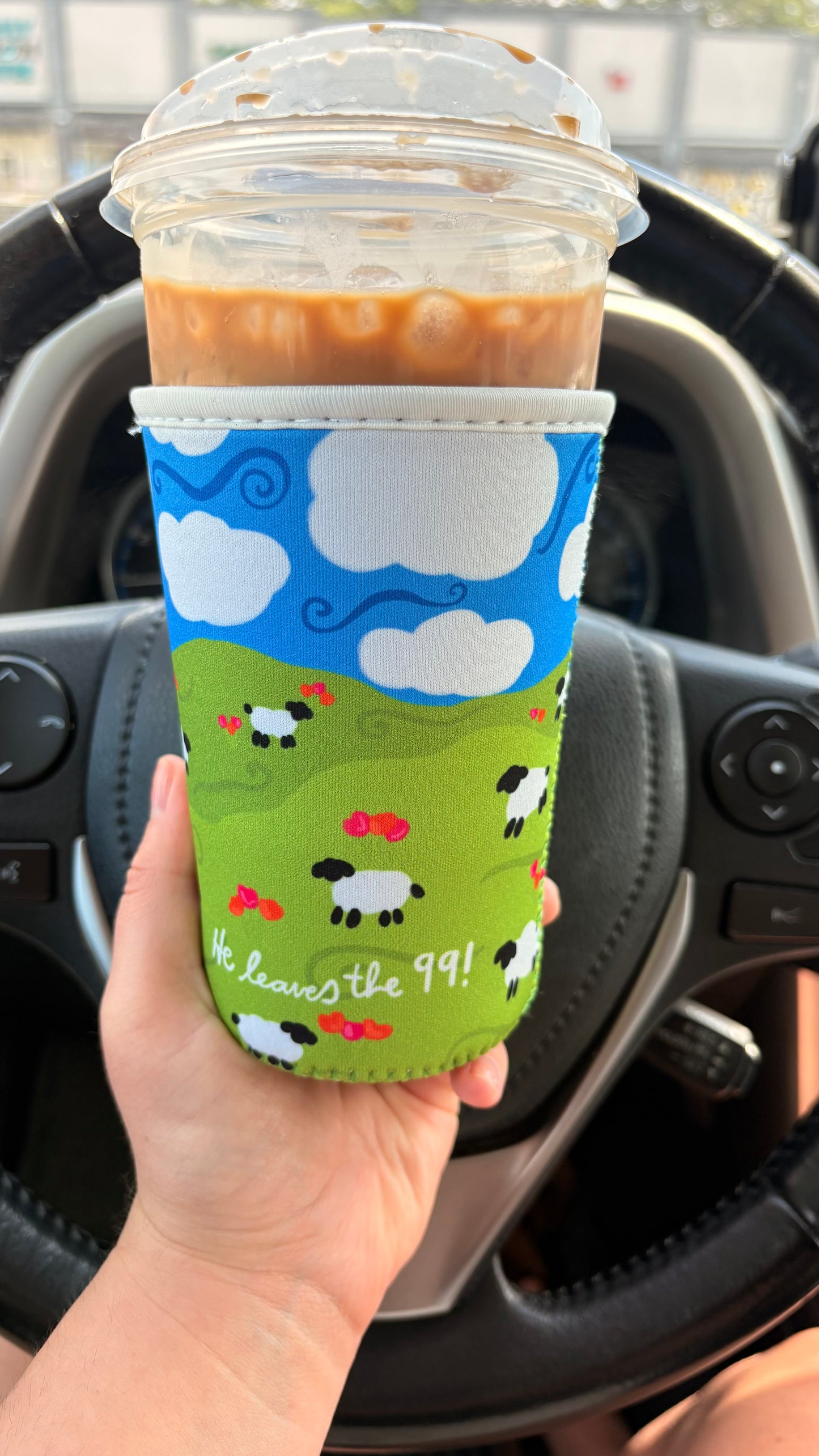 He Leaves the 99 Drink Sleeve