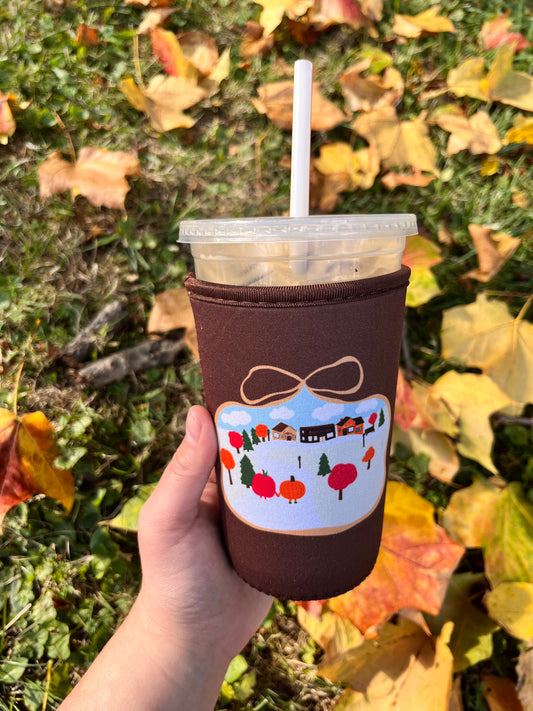 Cozy Fall Day Drink Sleeve