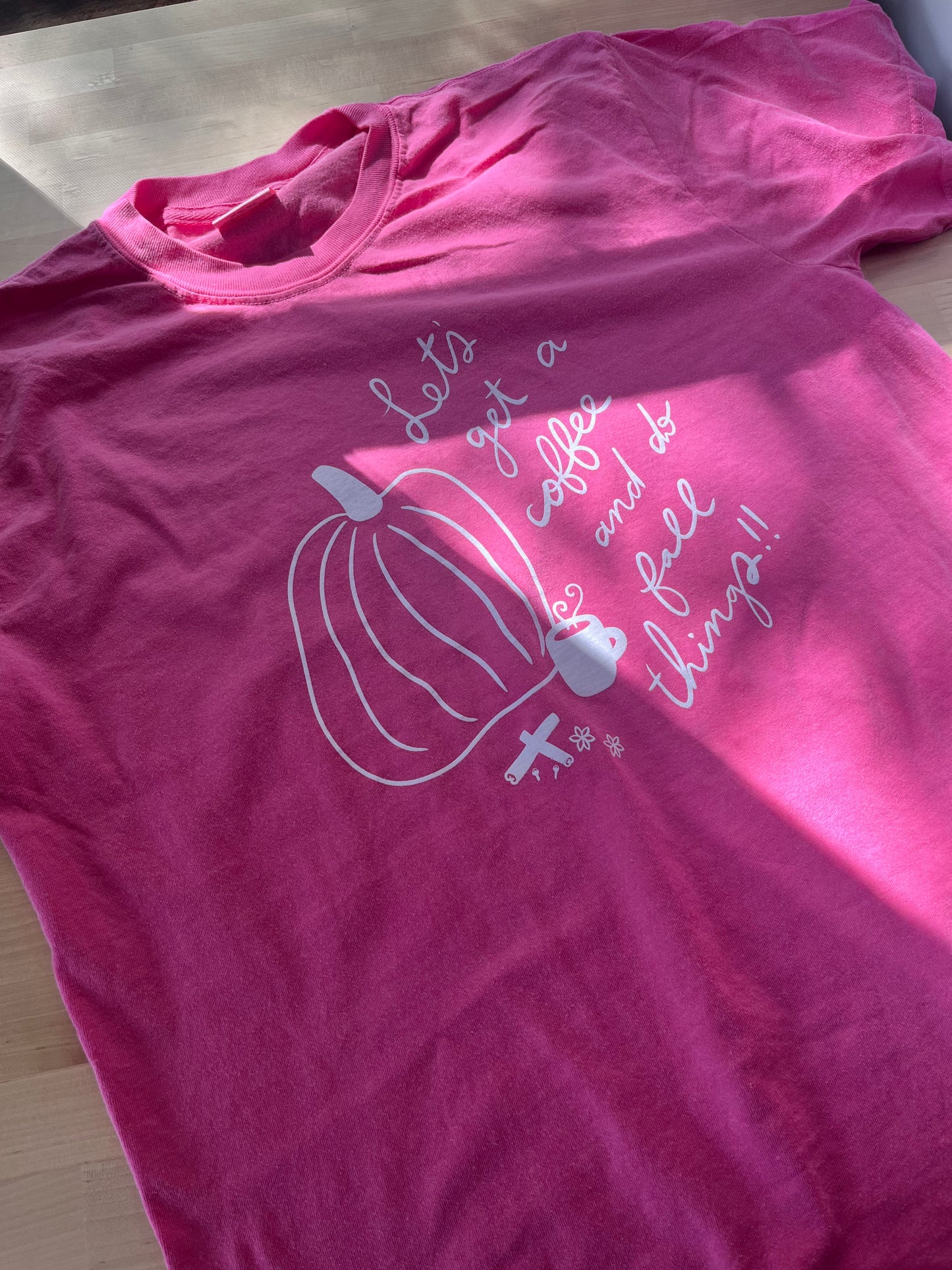 Pink Pumpkin T Shirt