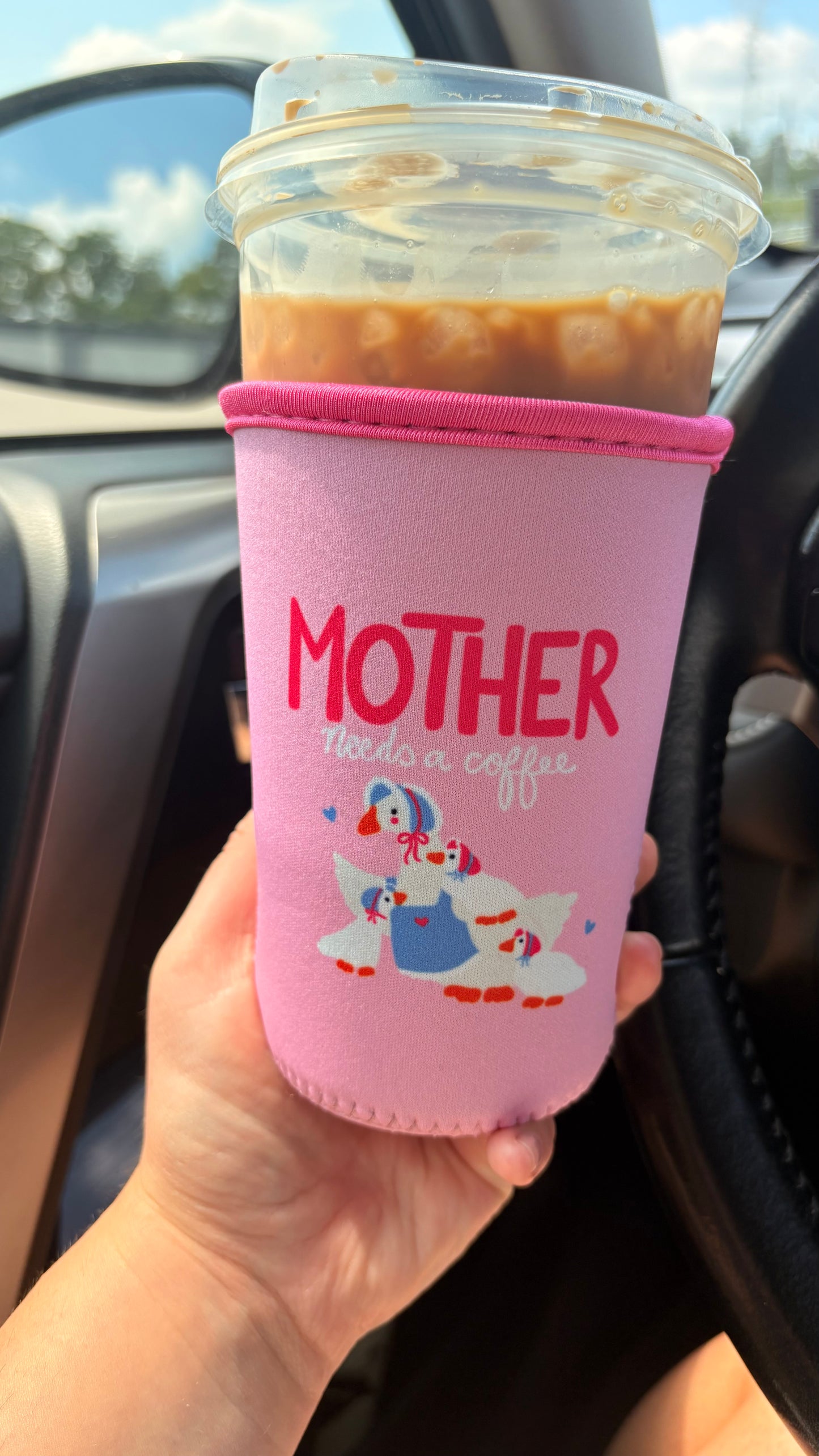 Mother Needs a Coffee Drink Sleeve