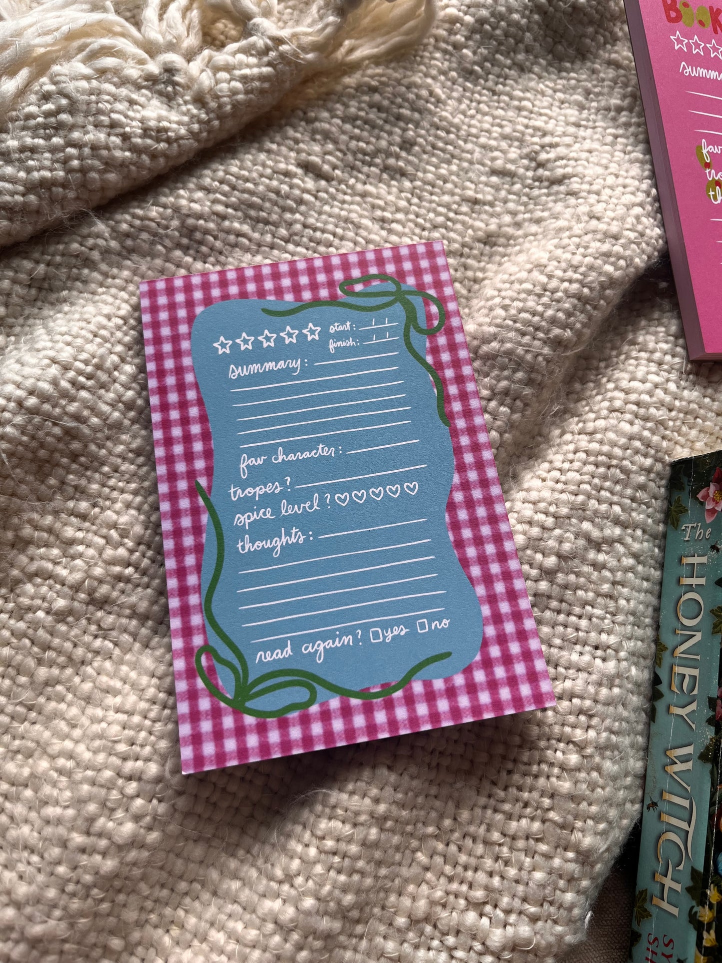 Book Review Notepads