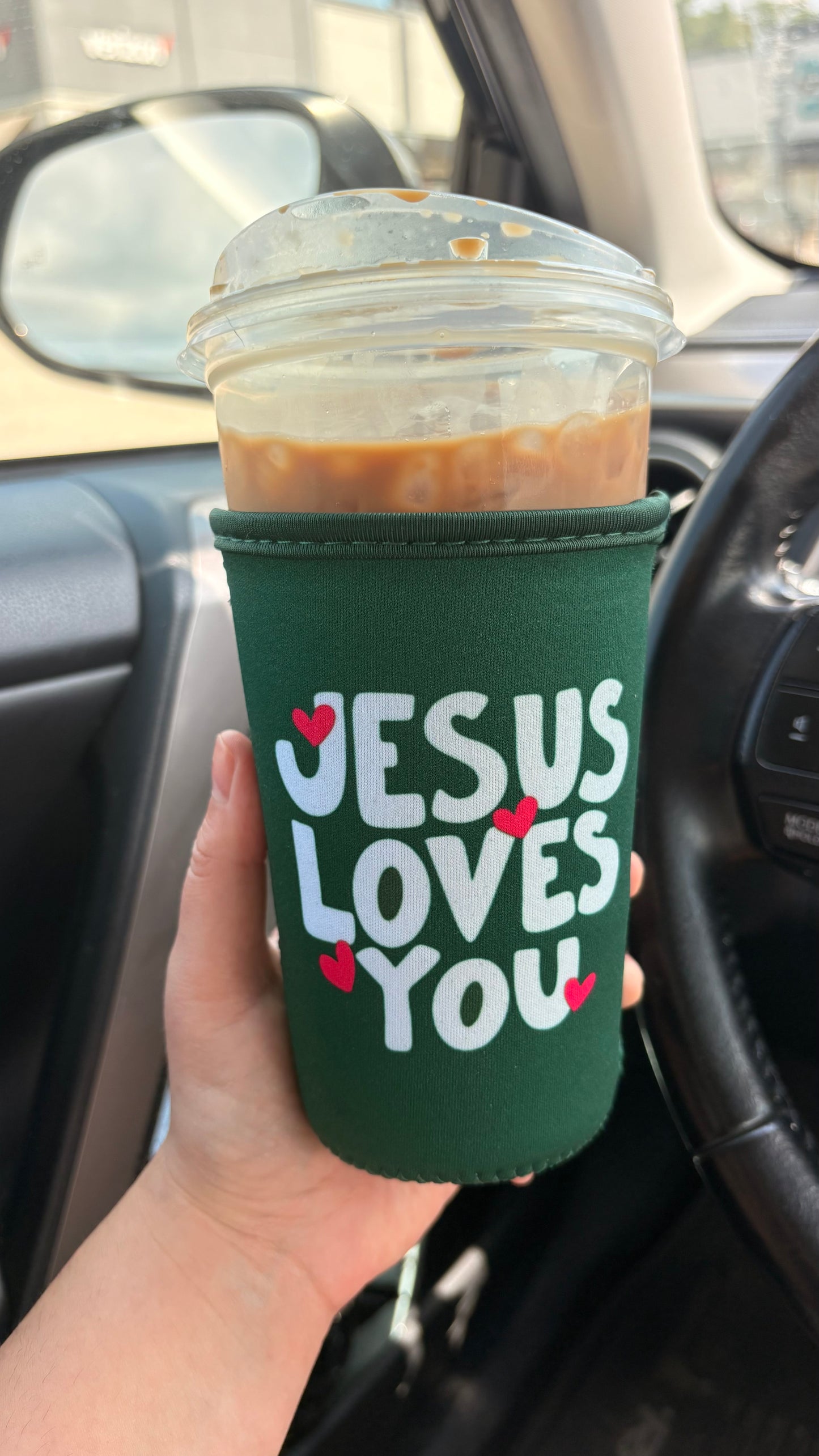 Forest Green JLY Drink Sleeve