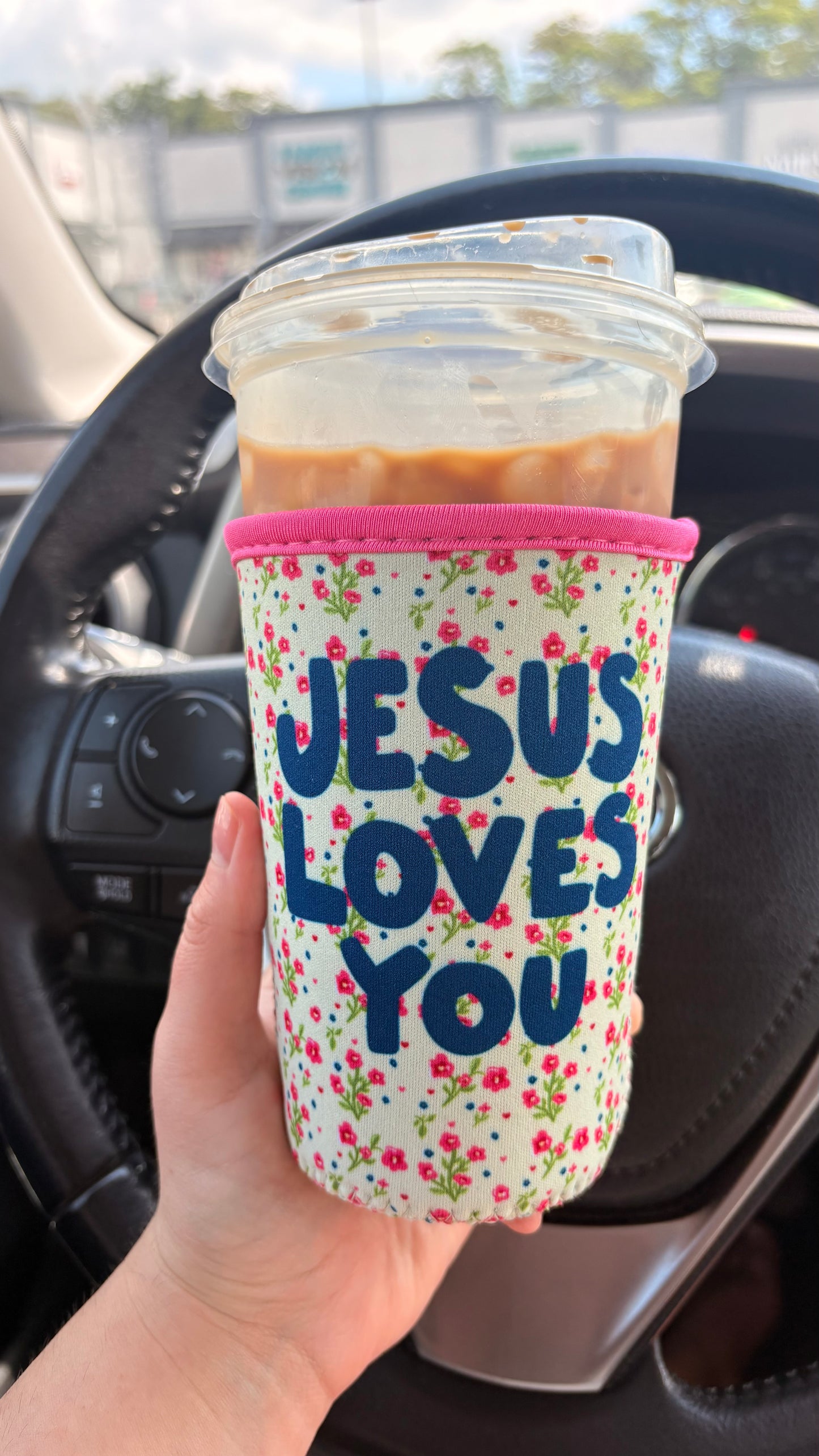 Tiny Flowers JLY Drink Sleeve