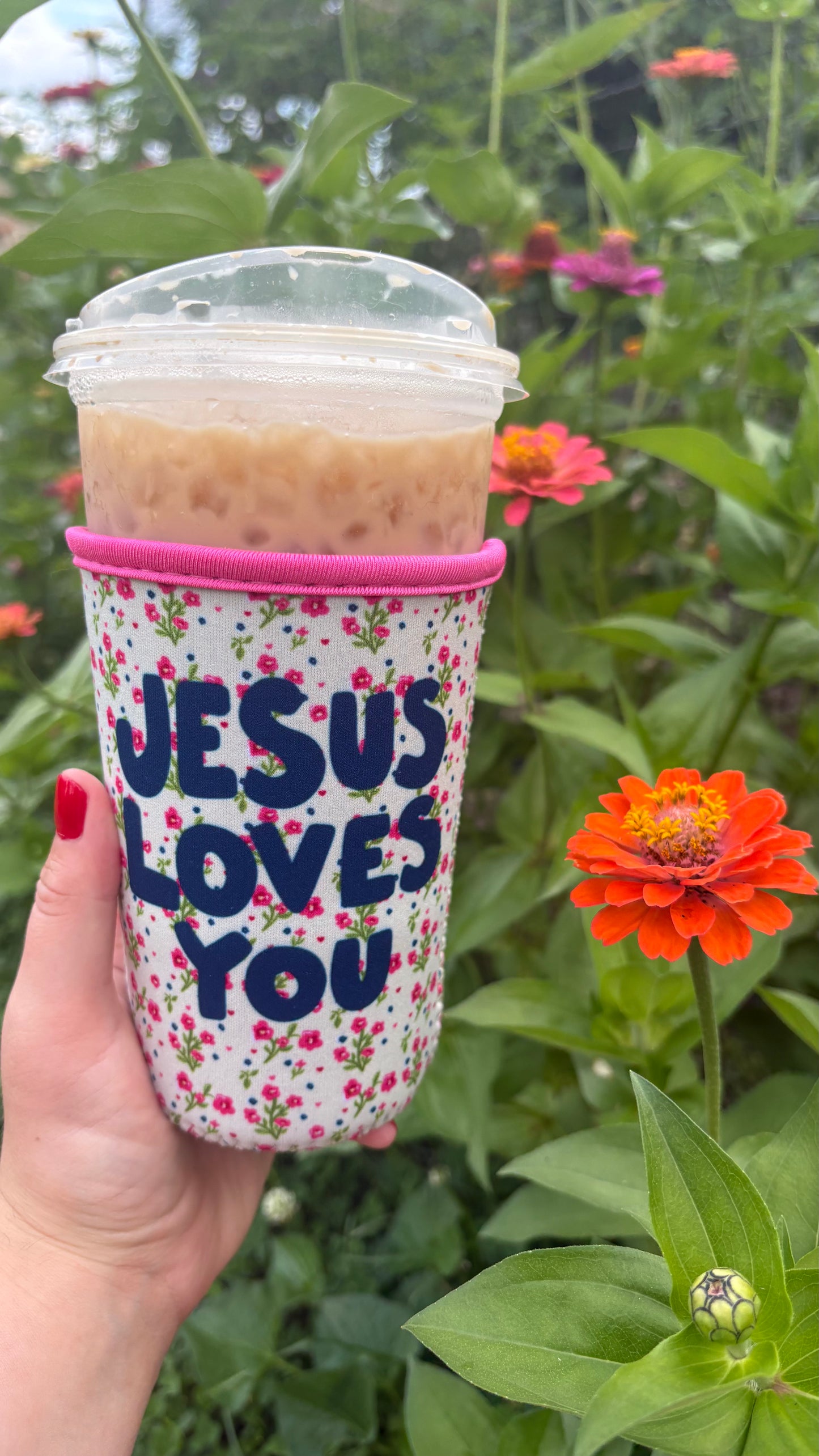 Tiny Flowers JLY Drink Sleeve