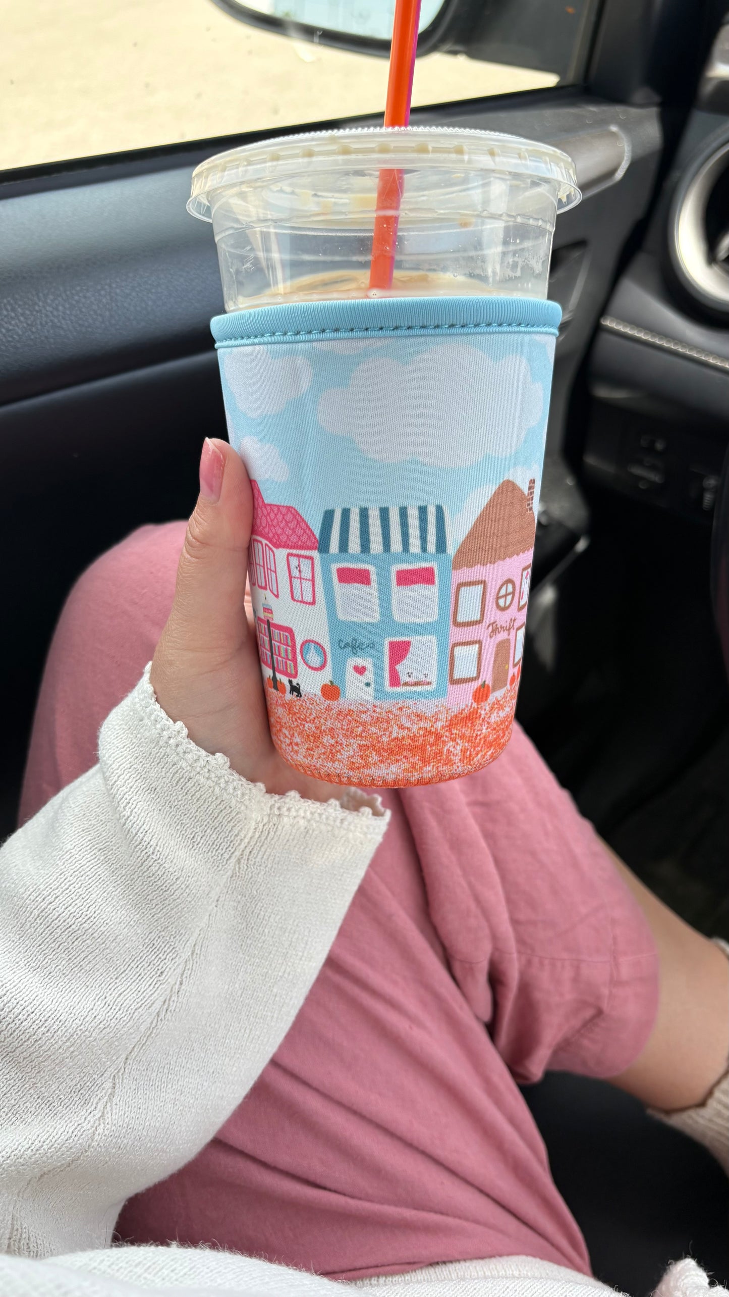 Spooky Town Drink Sleeve