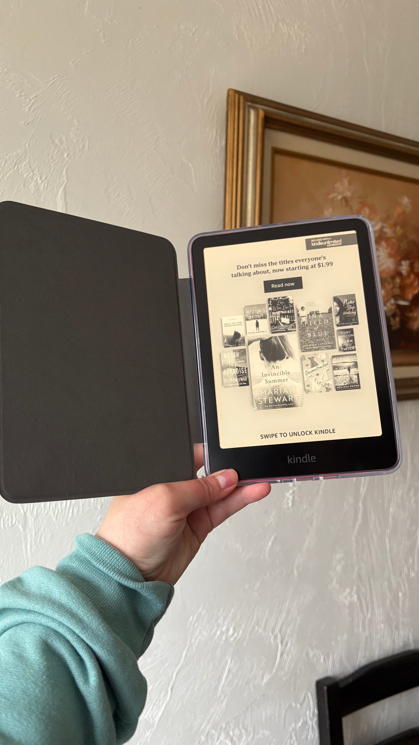 Pancakes Clear Back Kindle Case