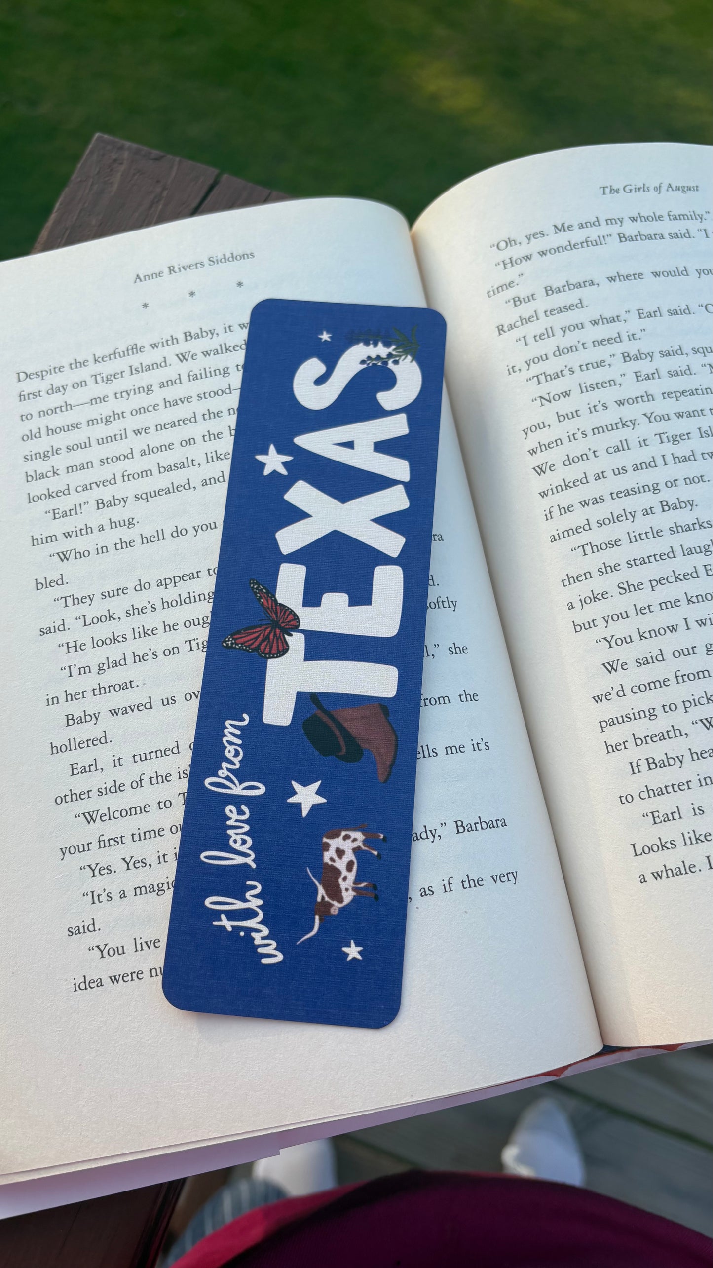 Texas State Bookmark