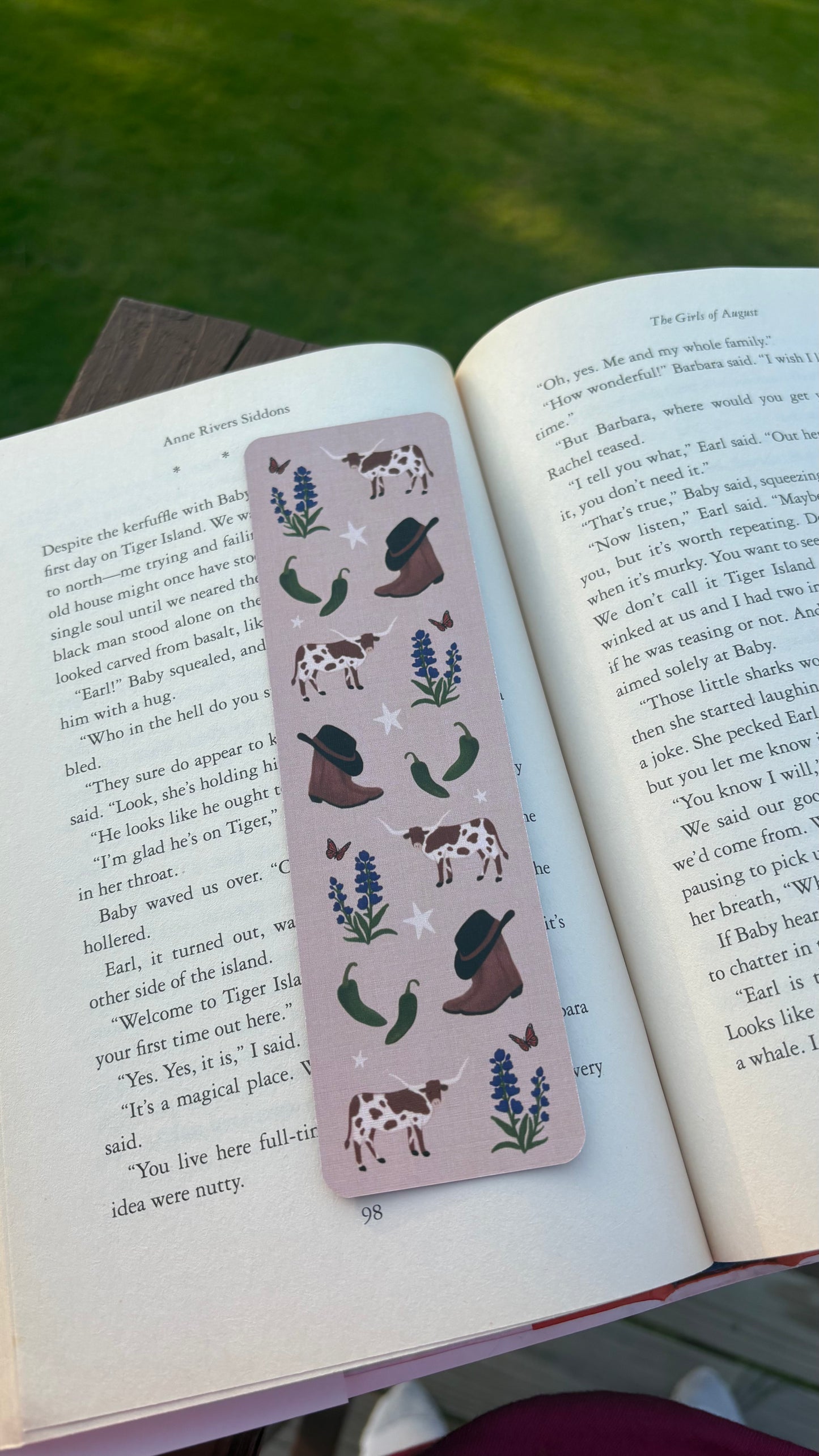 Texas State Bookmark