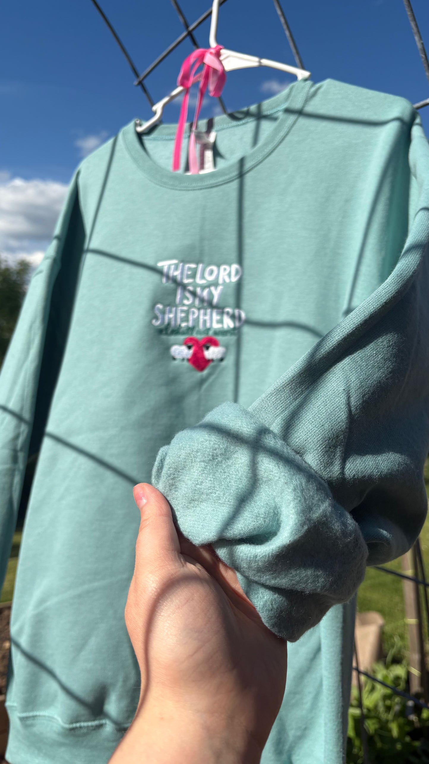 Shepherd Embroidered Crewneck
