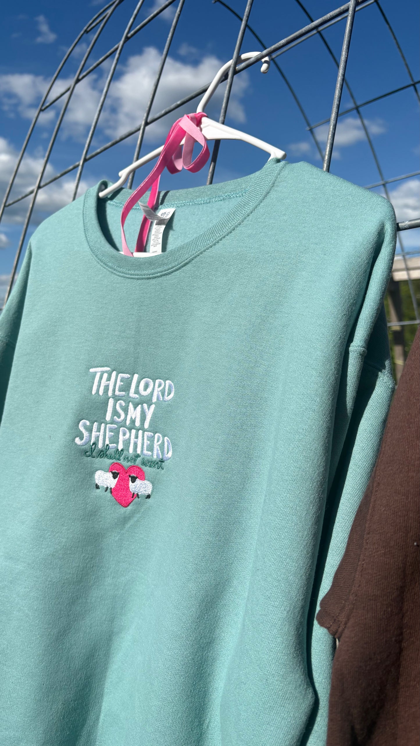Shepherd Embroidered Crewneck
