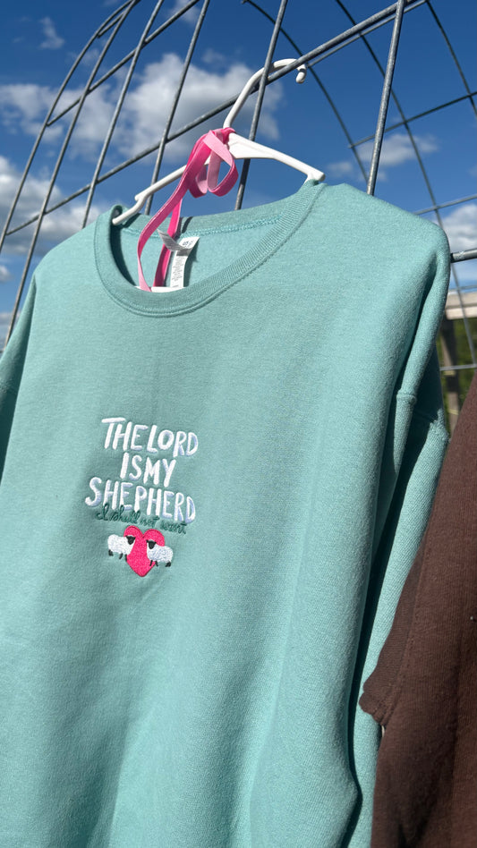 Shepherd Embroidered Crewneck