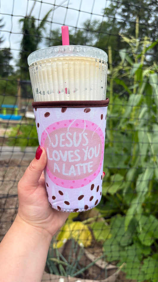 Jesus Loves You a LatteDrink Sleeve
