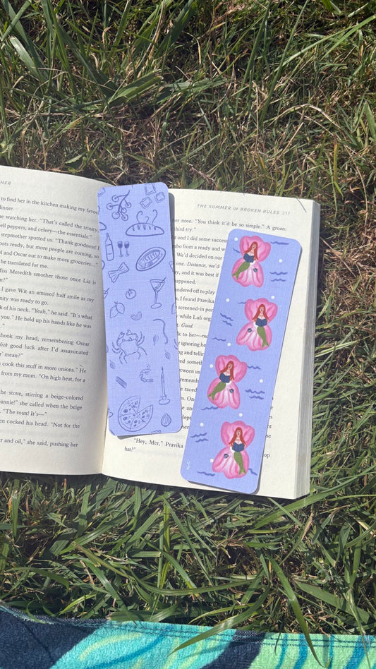 Bookish Mermaid Bookmark Set