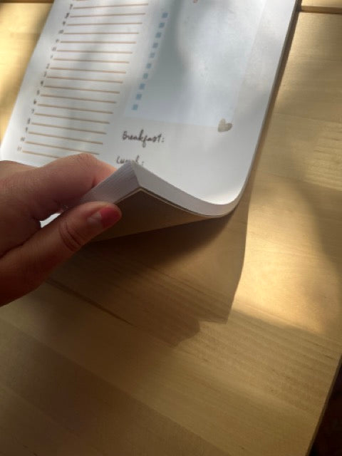 Fall Daily Planner Notepad