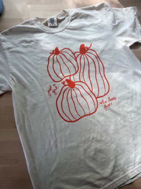 Ivory Pumpkin T Shirt