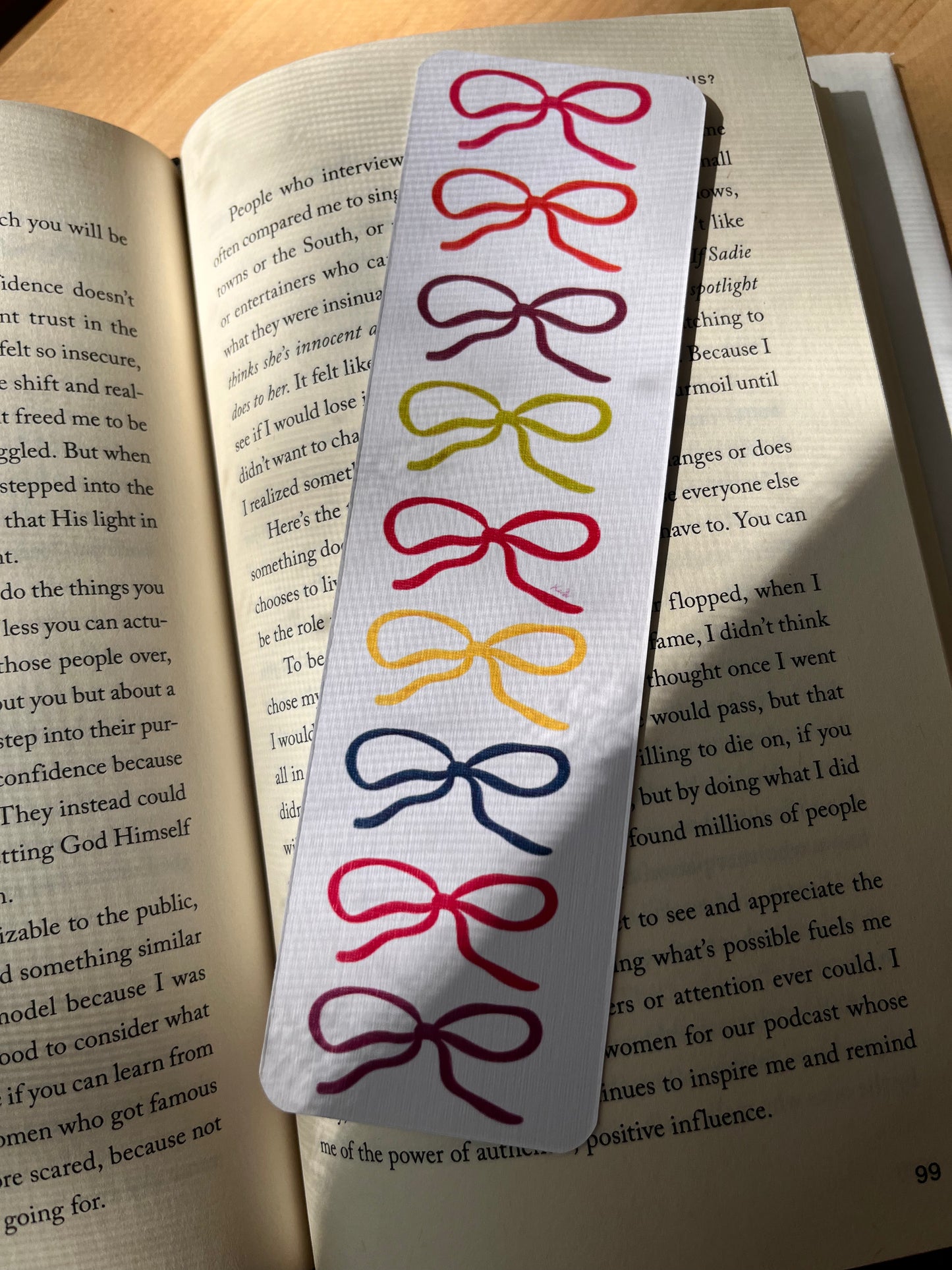 Loved by Him Linen Bookmark Set